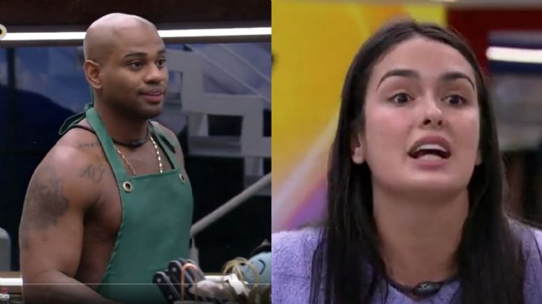 BBB 23: Cezar Black e Larissa trocam ofensas e casa tem confusão generalizada