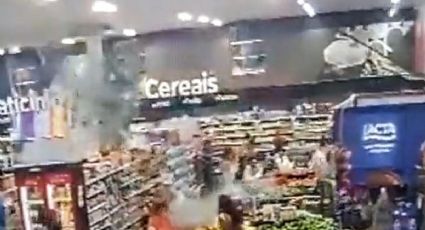 VÍDEO: Preso homem que explodiu mercado por não receber R$ 300 mil de chantagem no MT