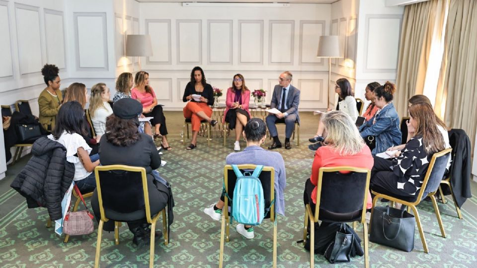 Reunião entre mulheres brasileiras em Portugal, Janja e Anielle