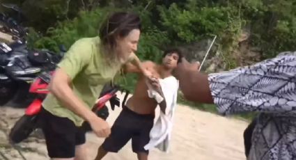 VÍDEO: surfista brasileiro dá socos em americana por disputa de uma onda