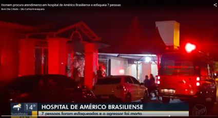 Homem invade hospital e esfaqueia seis pessoas entre médicos e pacientes