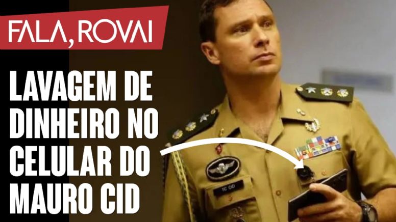 PF descobre no celular de Mauro Cid possível lavagem de dinheiro de Bolsonaro