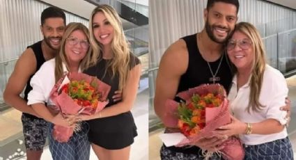 Hulk homenageia a atual sogra, que já foi sua ex-cunhada; entenda a confusão