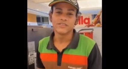 VÍDEO: Funcionário do Burger King urina na roupa porque não é permitido deixar o posto de trabalho