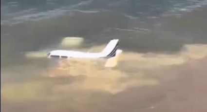 VÍDEO - Pânico no ar: Avião sofre pane e faz pouso forçado em praia no Maranhão