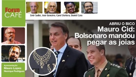 Fórum Café 23.05.23 # Mauro Cid para PF: Bolsonaro mandou pegar as joias | TRF4 tira Appio da Lava Jato