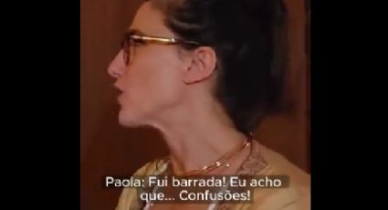 VÍDEO: A reação de Paola Carosella ao ser barrada na São Paulo Fashion Week