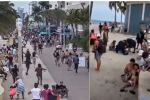 VÍDEO: Tiroteio em massa em praia da Flórida deixa ao menos 7 feridos