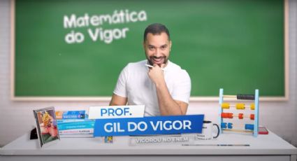 Gil do Vigor lança canal no Youtube para dar aulas de matemática para o Enem