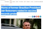 Mídia internacional repercute operação contra Bolsonaro