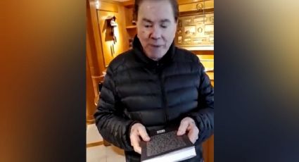 VÍDEO: Silvio Santos aparece sem dentadura comentando livro sobre sua vida