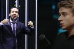 Janones rebate ameaça de Nikolas Ferreira contra Lula: "usa religião pra pregar violência"