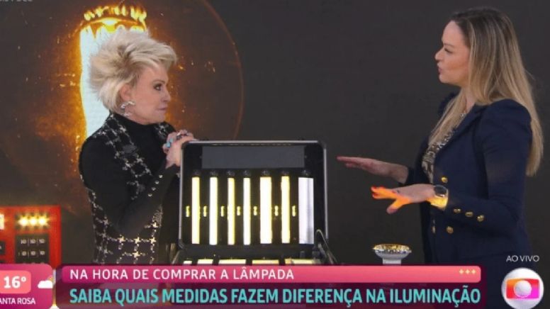 VÍDEO: Ana Maria Braga estressa com convidada ao vivo