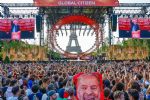 VÍDEO: Lula discursa para multidão em festival na frente da Torre Eiffel, em Paris