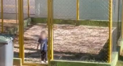 IMAGENS FORTES: Criança de 2 anos é presa dentro de uma “jaula” em creche