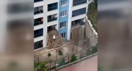 VÍDEO: Apartamento vira cachoeira em enchente bizarra na Turquia