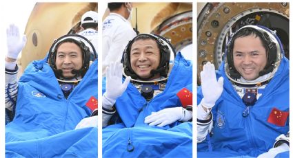 Taikonautas da Shenzhou-15 voltam para a Terra depois de 180 dias no espaço