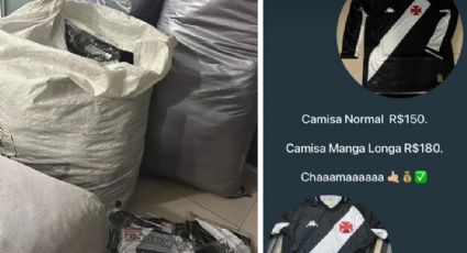 Caminhão com novas camisas do Vasco é roubado por criminosos no Rio de Janeiro