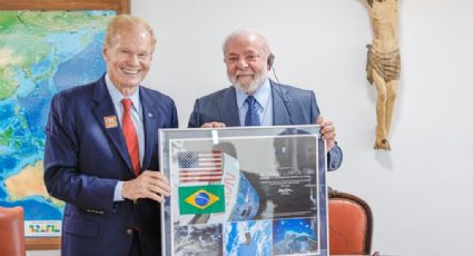 Lula e chefe da Nasa se encontram para discutir cooperação espacial entre Brasil e EUA