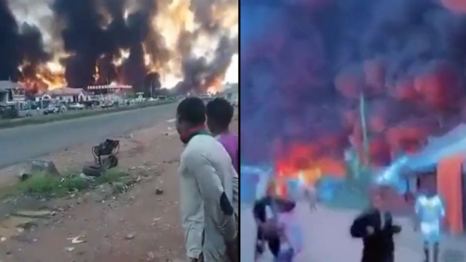 Incêndio de proporções assustadoras atingiu sul do país africano