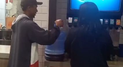 Vídeo hilário: cliente usa promoção para encher galão de 20 litros com refrigerante no Burguer King