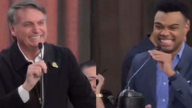 O meio viado e o abraço hétero