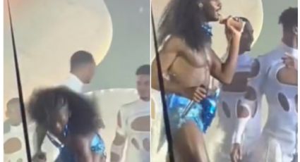 VÍDEO: Lil Nas X é atingido por brinquedo sexual em show na Suécia