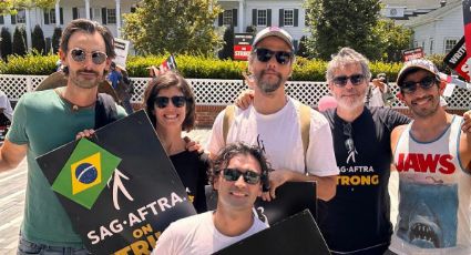 Hollywood: Wagner Moura participa de ato em apoio à Greve dos Atores