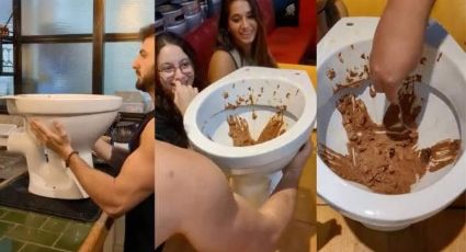 Vídeo: Sorvete de chocolate servido na privada faz sucesso no exterior