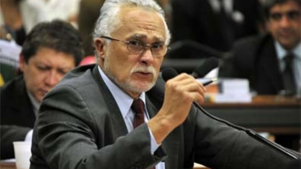 José Genoino durante mandato na Câmara dos Deputados, em 2009