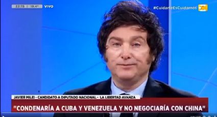 "Bolsonaro argentino", Milei diz que cortará relações com a China: "sem transações com comunistas"