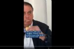 VÍDEO: Bolsonaro, visivelmente abalado, fala pela primeira vez após denúncias