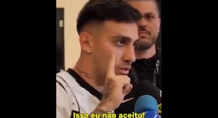 Comentarista do SBT faz piada com morte do pai de Mosquito, do Corinthians, que reage