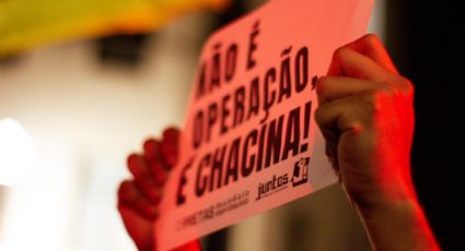 Veja fotos do protesto realizado em São Paulo contra a Chacina do Guarujá