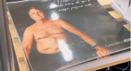 Shot Fair, a "disneylândia" dos armamentistas, vende calendário com foto de Bolsonaro sem camisa