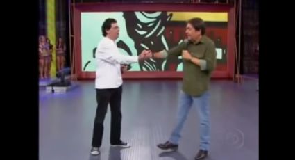 Casagrande e Faustão: apresentador ajudou comentarista a superar vício