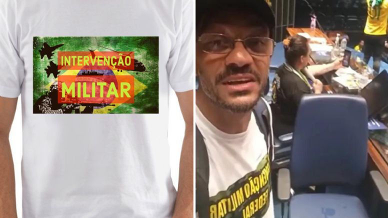 Moda bolsonarista: como a camiseta do primeiro golpista julgado pelo STF se tornou uma confissão