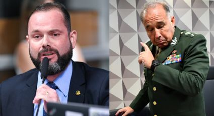 Choro e delírio: bajulador de Bolsonaro, senador protagoniza cena patética com general na CPMI