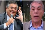 A reação de Dino após Demétrio Magnoli dizer que ministro não tem saber jurídico para o STF