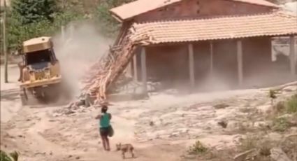 VÍDEO: Casa de agricultores é demolida após prefeitura alegar ser dona do terreno