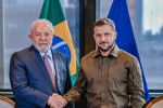 VÍDEOS - Zelensky após encontro com Lula: "Reunião importante. Discussão honesta e construtiva"