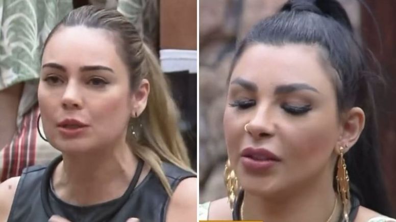 VÍDEO: Rachel Sheherazade bate boca com Jenny Miranda em A Fazenda: “Cala a boca”