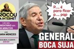 General Heleno perde compostura e diz palavrões na CPMI | Bolsonaro vira réu por incitação a estupro