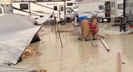 Chuva e lama criam caos para 70 mil pessoas no festival Burning Man; morte é investigada