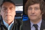 Javier Milei diz que comparação com Bolsonaro é para "assustar as pessoas"