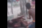 VÍDEO: Duas mulheres brigam com faca e criança as desarma