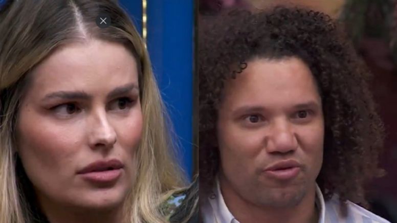 BBB 24 - Yasmin Brunet parte pra cima de Maycon, o merendeiro: "vai tomar no c*"