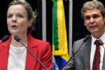 Gleisi e Lindbergh saem em defesa de Nísia Trindade