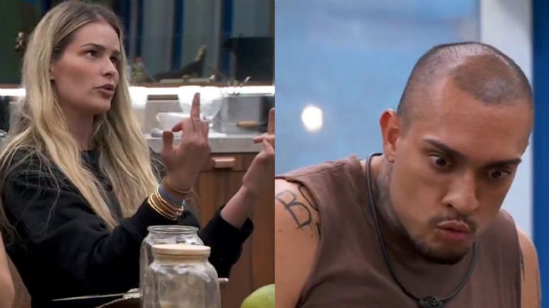 BBB 24: Yasmin Brunet e MC Bin Laden batem boca e clima esquenta na casa