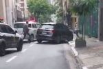 VÍDEO: carro blindado em fuga atropela PM em São Paulo